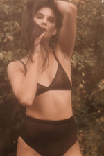 EVA BLACK MESH BRALETTE